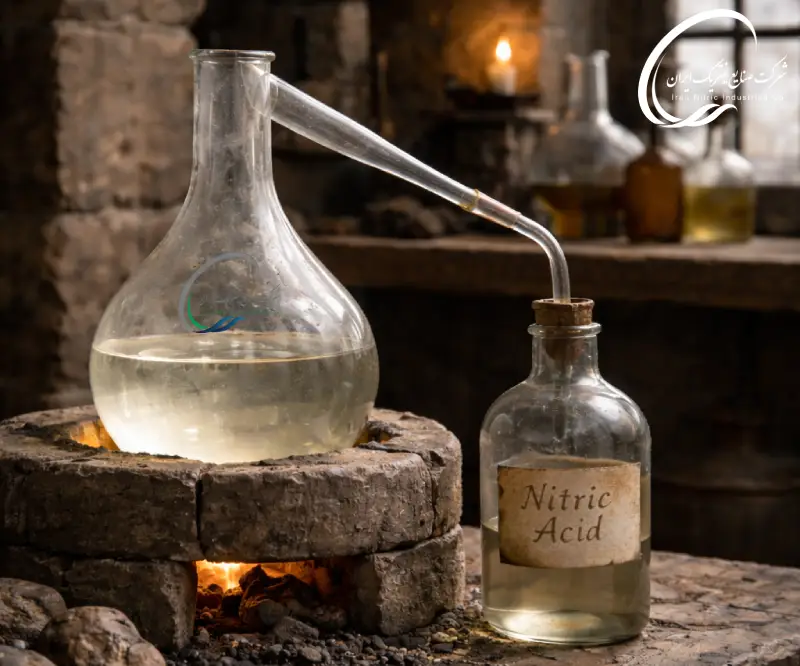 تاریخچه اولیه اسید نیتریک