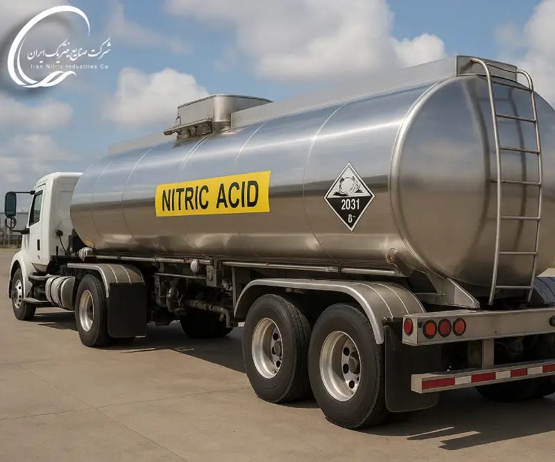 رعایت استاندارد های بین المللی حمل و نقل اسید نیتریک
