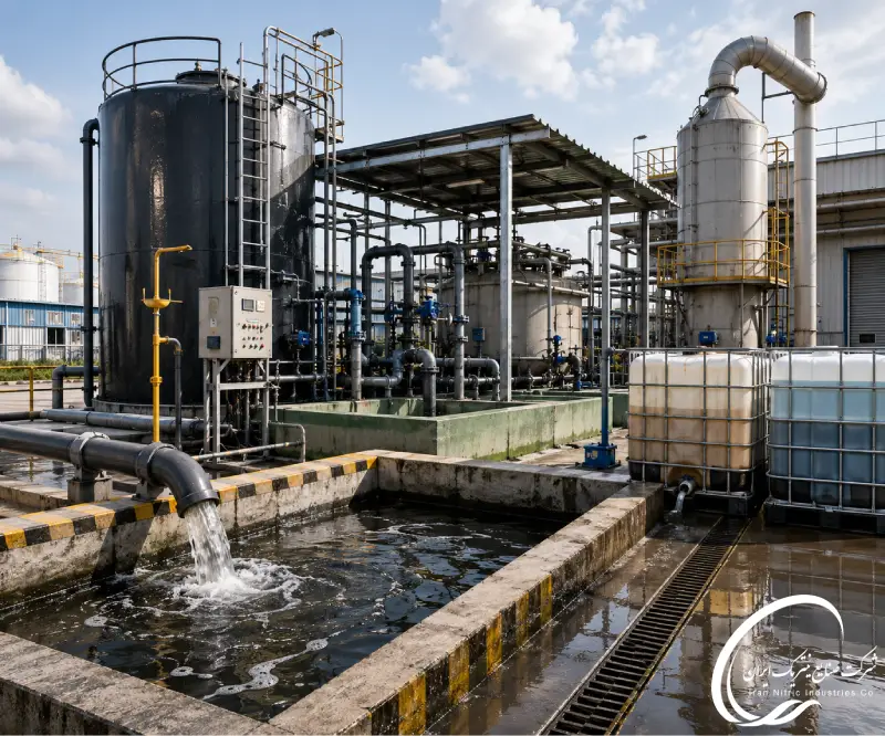 مدیریت پسماندهای صنعتی حاوی اسید نیتریک
