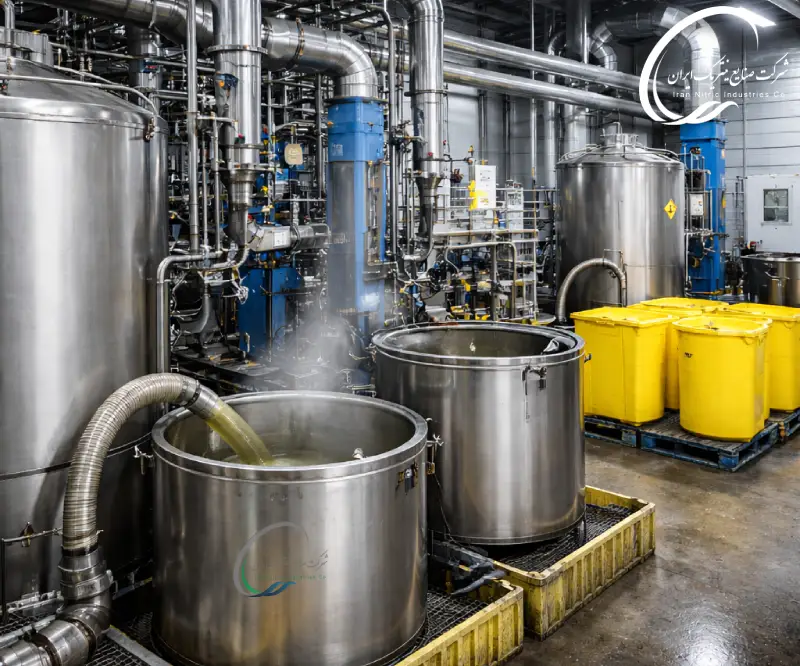 مدیریت پسماند های اسید نیتریک