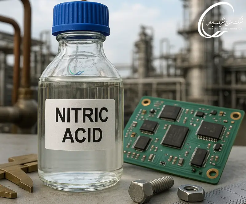 نقش اسید نیتریک در توسعه فناوری و صنعت